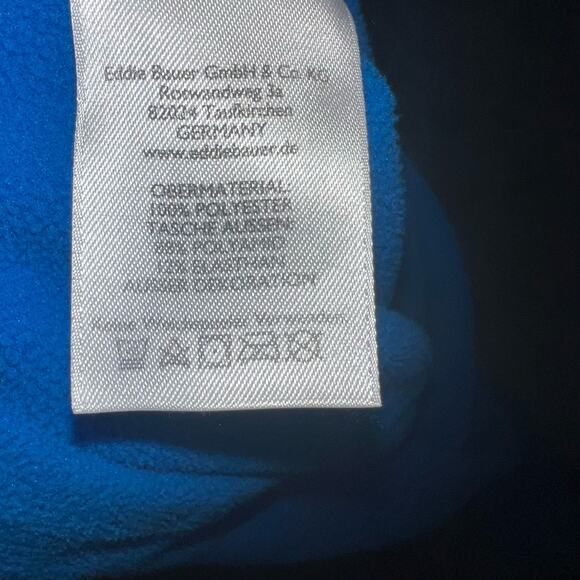 Eddie Bauer First Ascent Men’s Polartec Fleece – Size Large – Blue - Picture 7 of 10